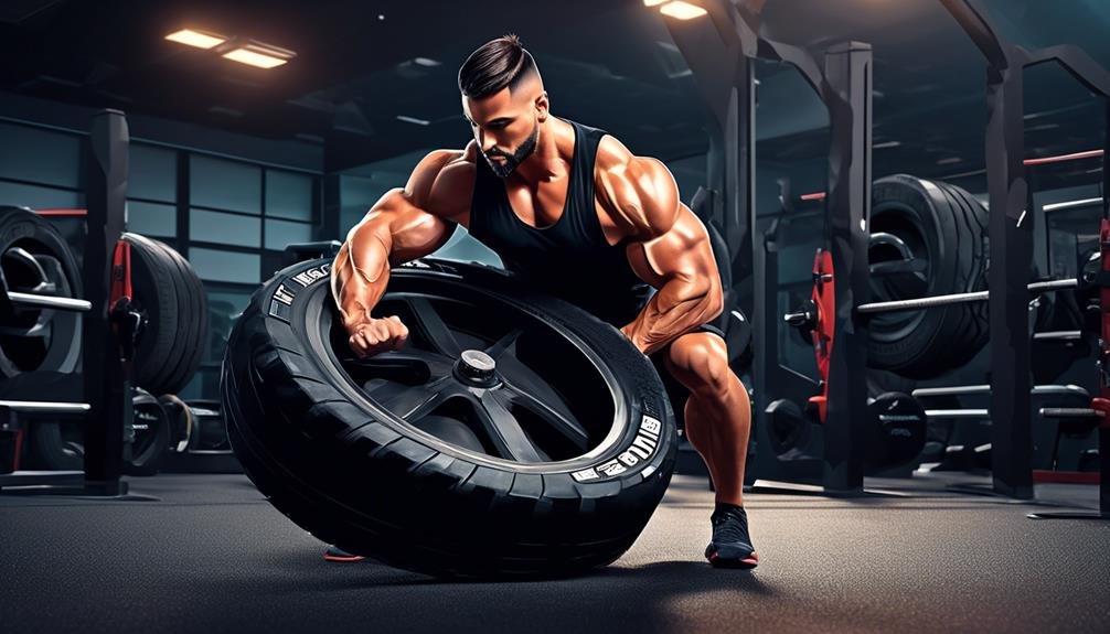 adding tire flips to workouts