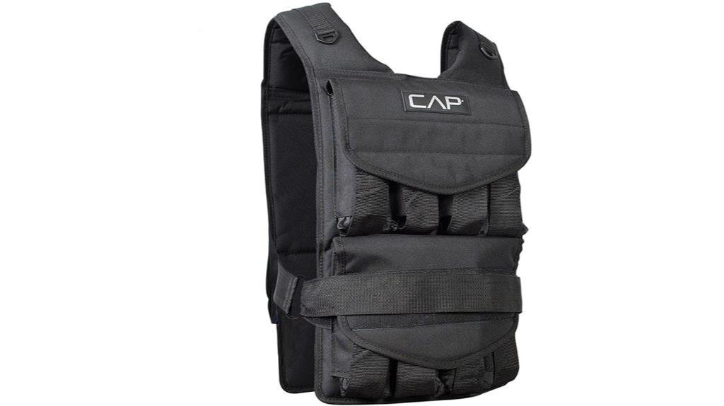 adjustable weighted vest various sizes