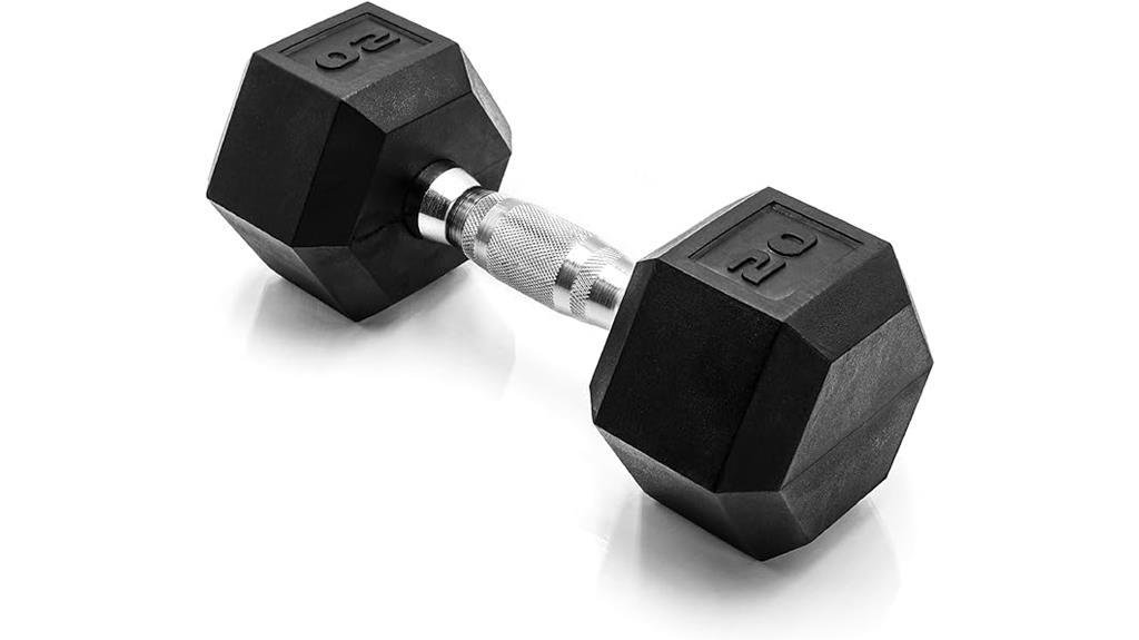 coated dumbbell weight options