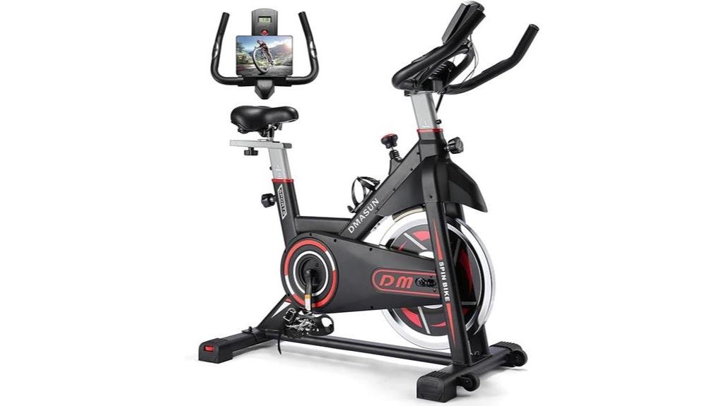 comfortable magnetic resistance exercise bike