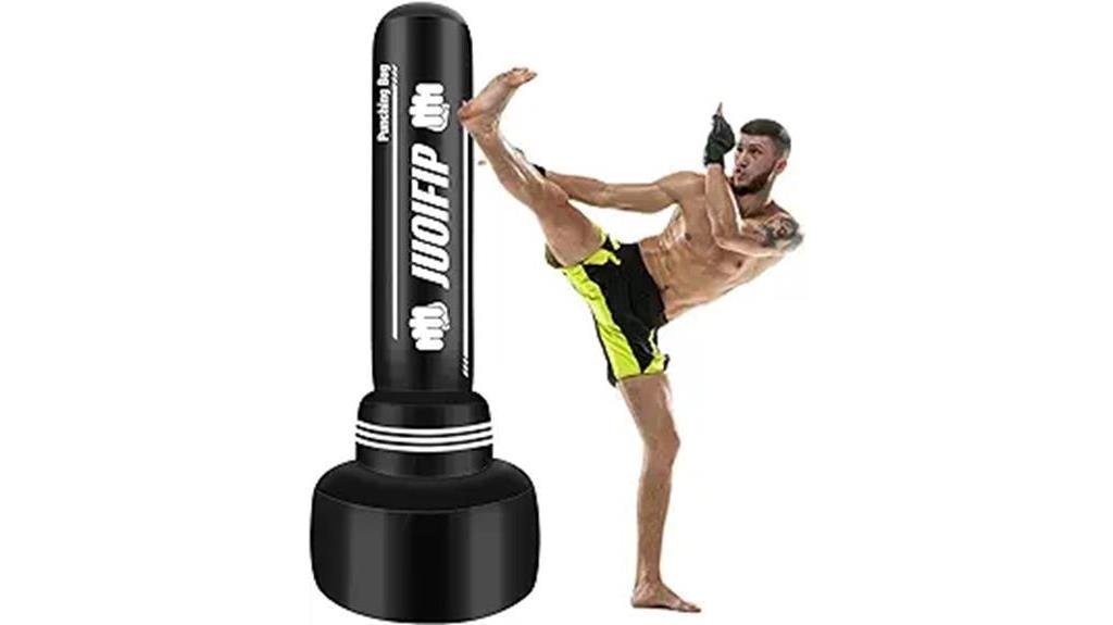durable adjustable adult sized punching bag