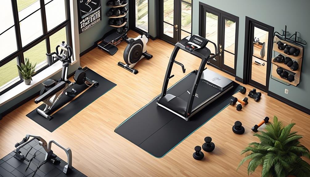 durable flooring for workout