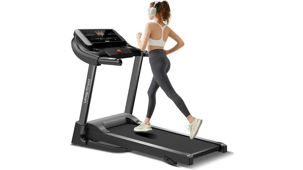 foldable treadmill with high capacity