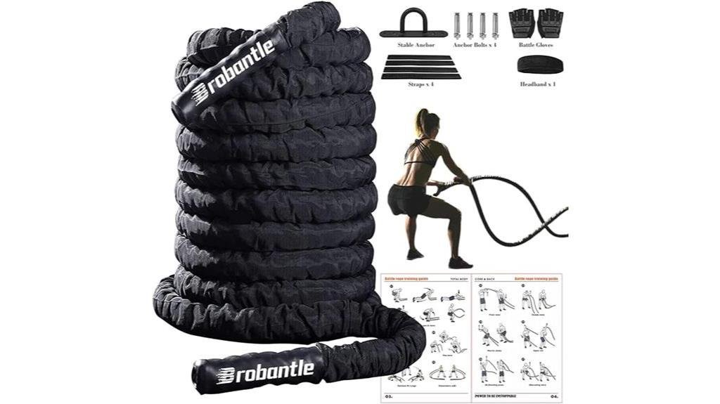 heavy ropes for intense workouts