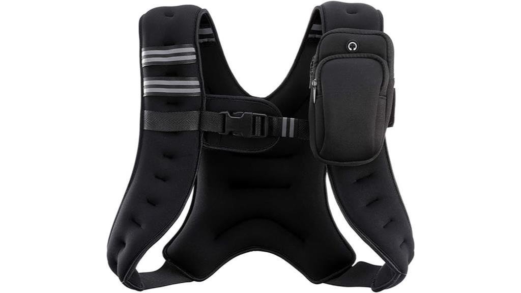high quality weighted vest for workouts and fitness training