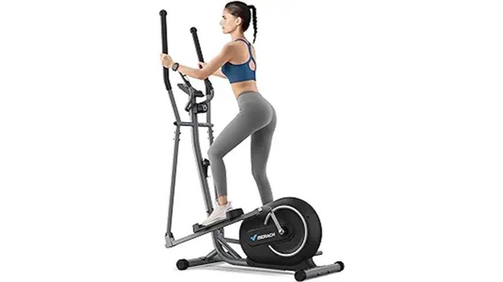 merach elliptical machine and app with magnetic resistance