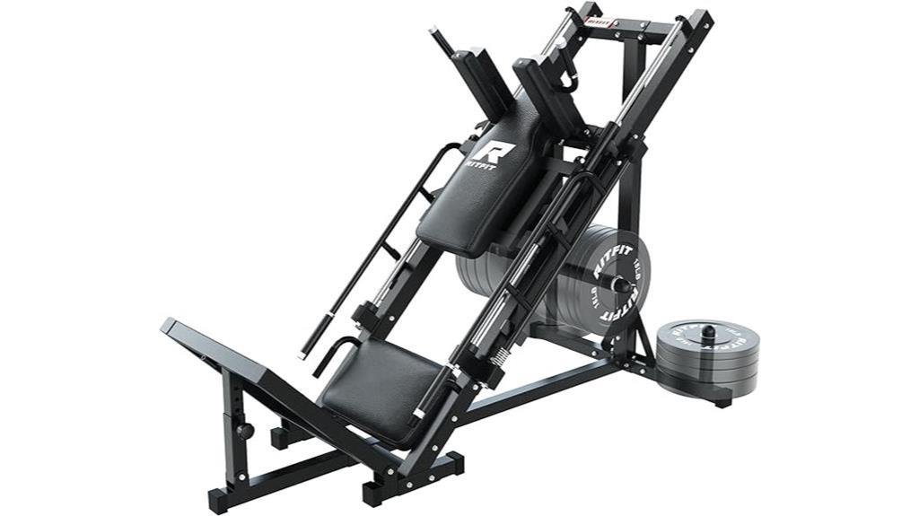 versatile fitness machine for legs