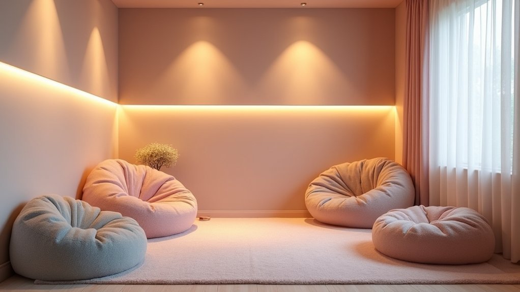 calming sensory friendly environment design