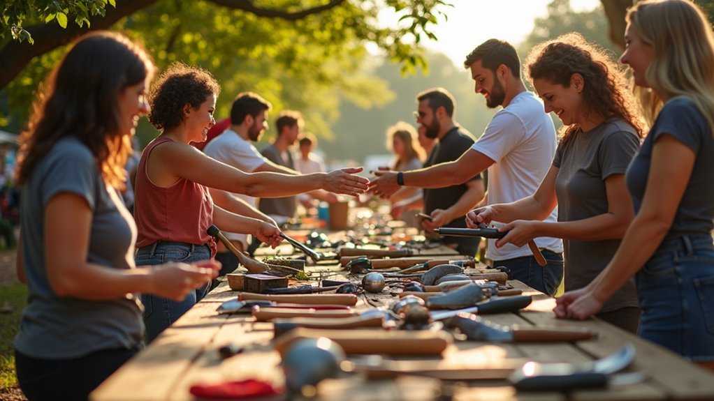 community sustainability through swaps