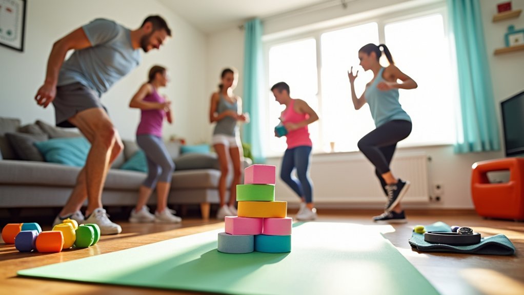 creative household fitness challenges