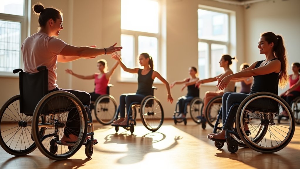 dynamic expressive wheelchair dance