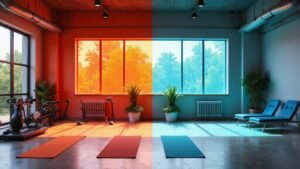Read more about the article Color Psychology in Gym Design: Energize vs. Relax