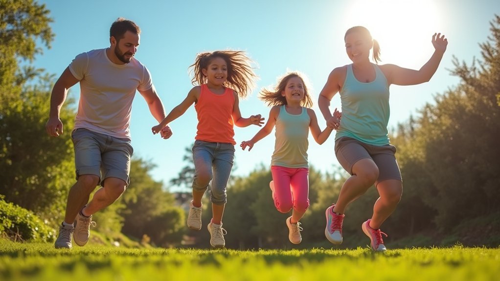 family bonding through fitness