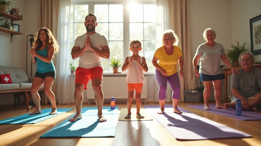 family workout safety tips