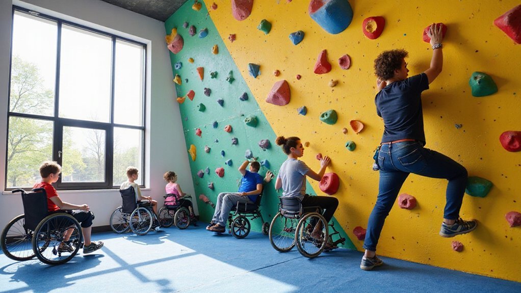 You are currently viewing Adaptive Climbing Walls: Lowered Heights & Grips