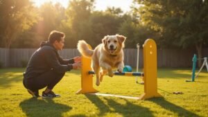 Read more about the article Pet-Friendly Obstacle Courses: Train With Your Dog Safely