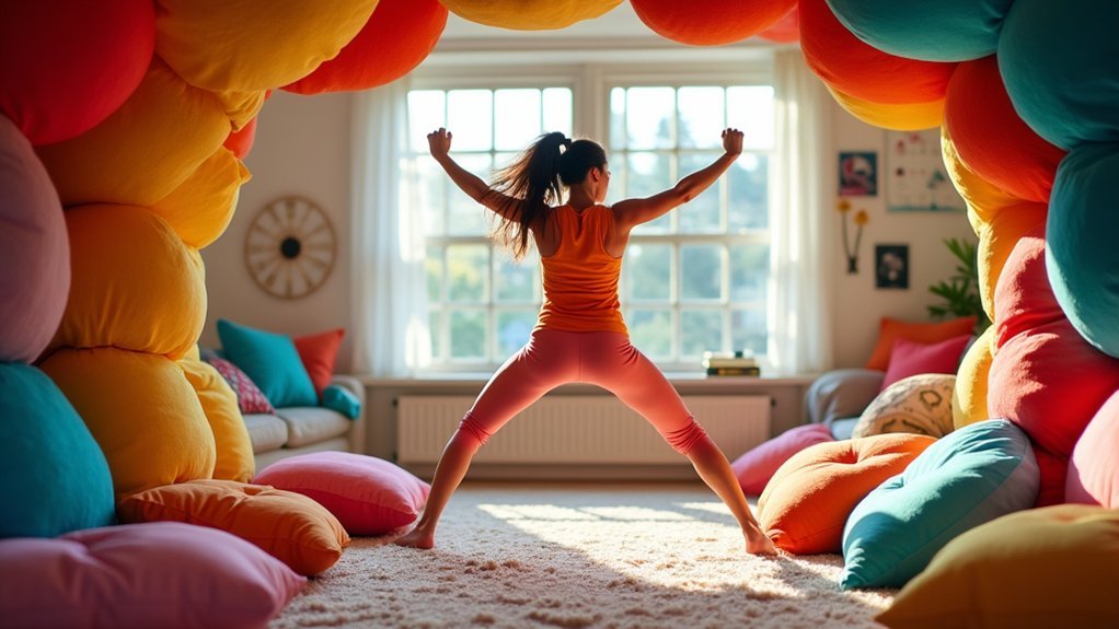 pillow fort cardio adventure