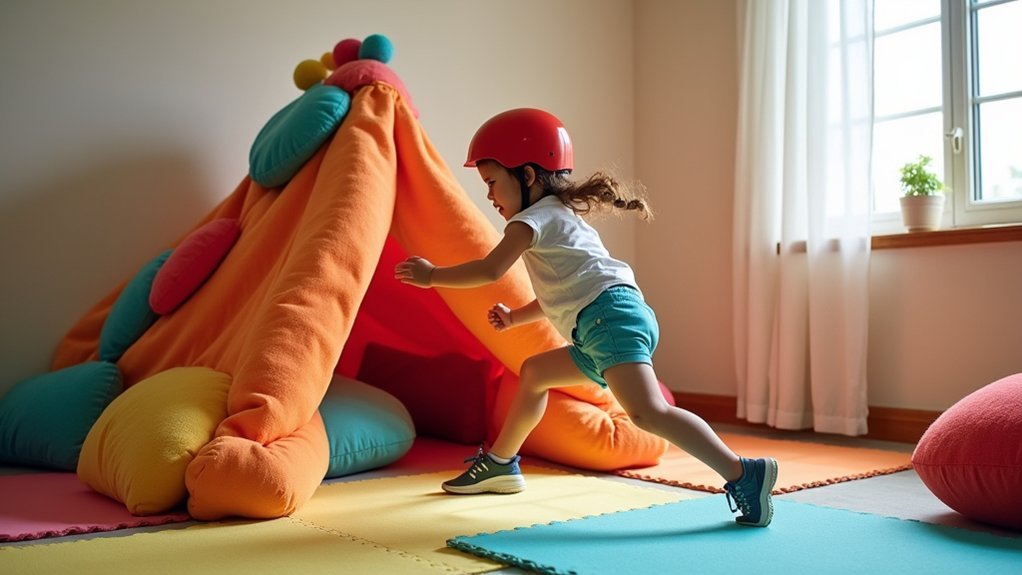 pillow fort cardio safety tips