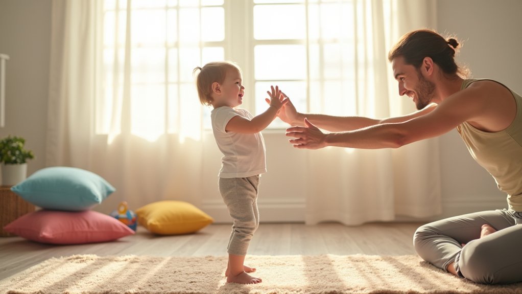 playful parent toddler yoga