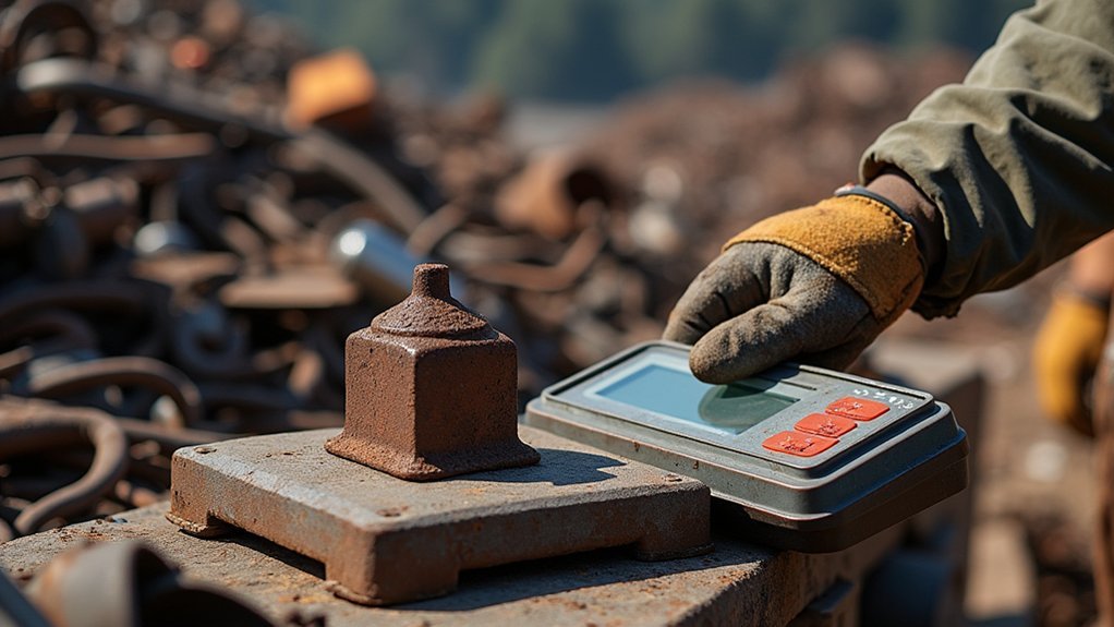 precise scrap metal measurement