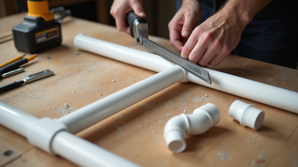 precision pvc rack assembly