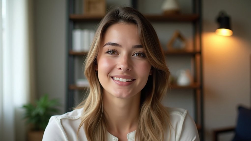 professional video background setup