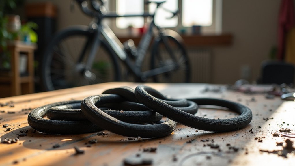 repurposed bike tubes fitness