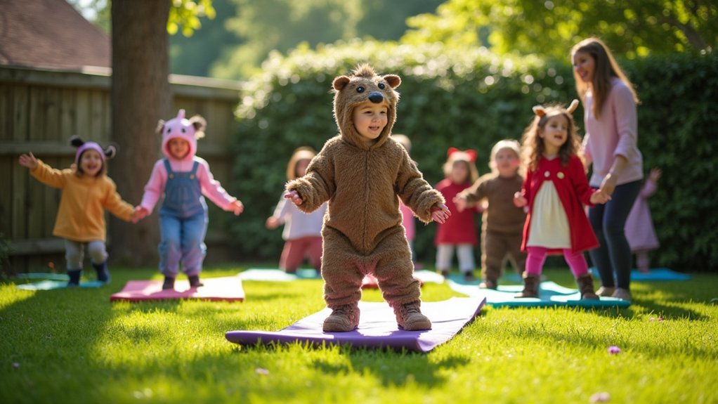 safe imaginative exercise space