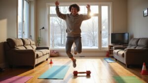 Read more about the article Winter Indoor Circuits: Beat Cabin Fever With Movement