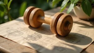Read more about the article Bamboo Dumbbell Blueprints: Lightweight & Sustainable Designs