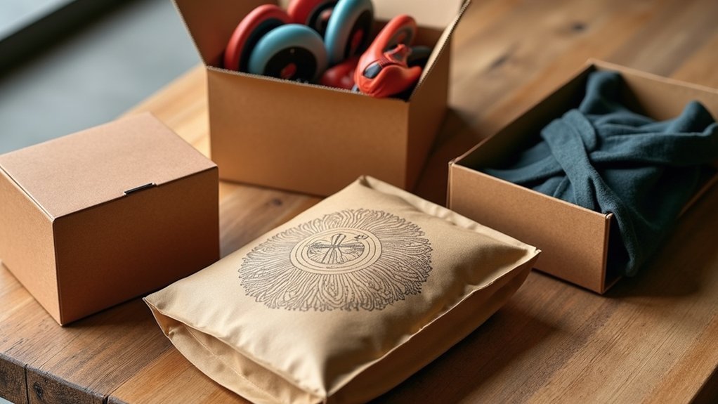sustainable fitness gear packaging
