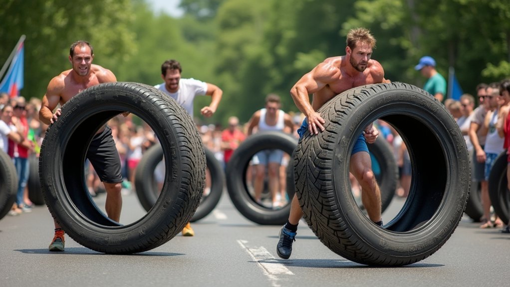 tire flip community challenges