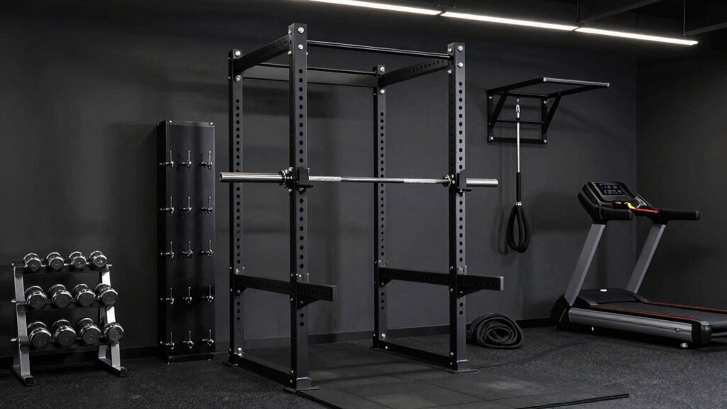 essential garage gym racks