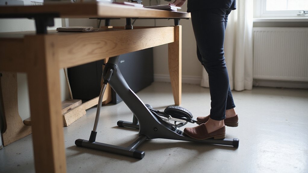 desk clearance under nine inches