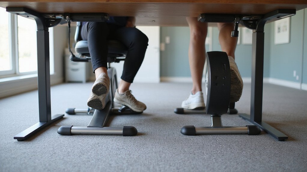 elliptical vs pedal office fitness