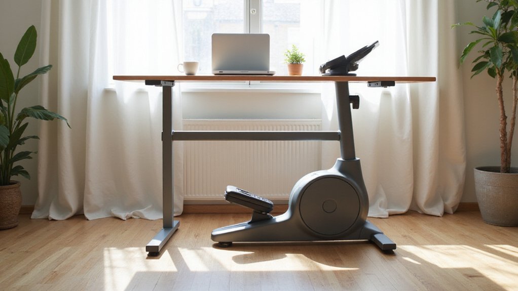 quiet under desk ellipticals