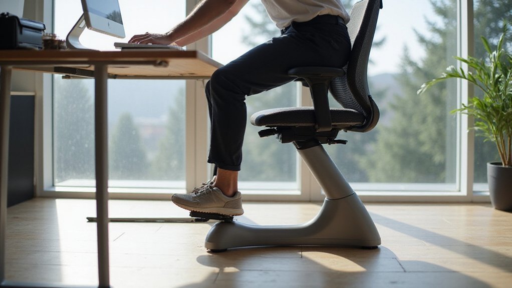 safe desk elliptical use